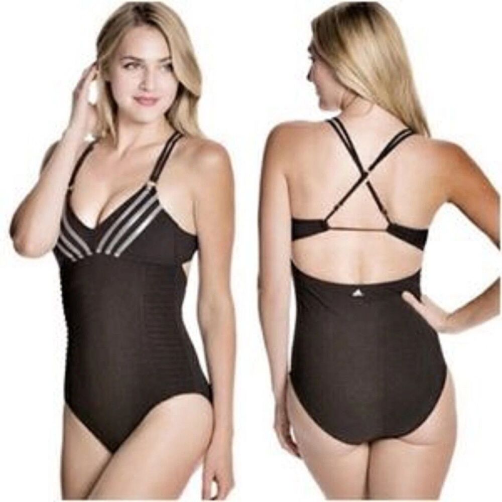 Adidas Strappy One-Piece Swimsuit - NWOT